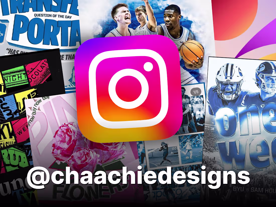 Cover image for My Instagram Portfolio - Chaachie Designs