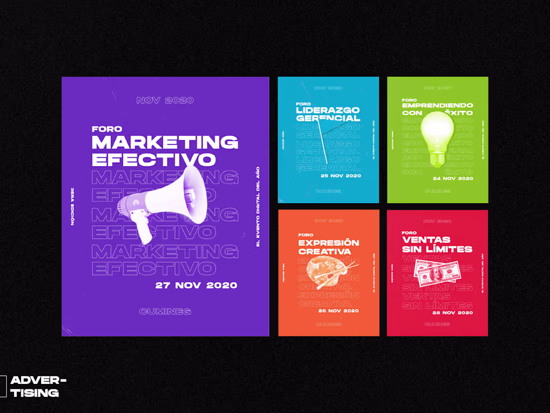 Cover image for Online Event Art Direction and Design