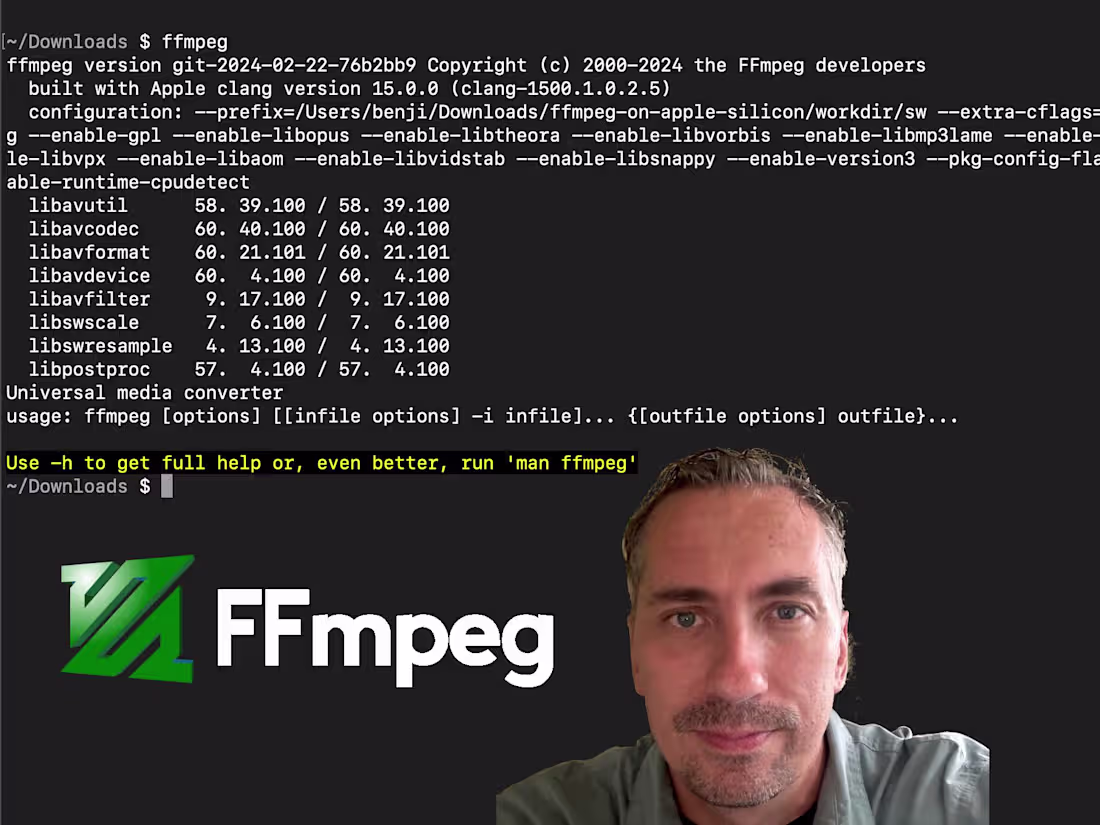 Cover image for Efficient FFmpeg Video Processing & CI/CD Pipeline Setup