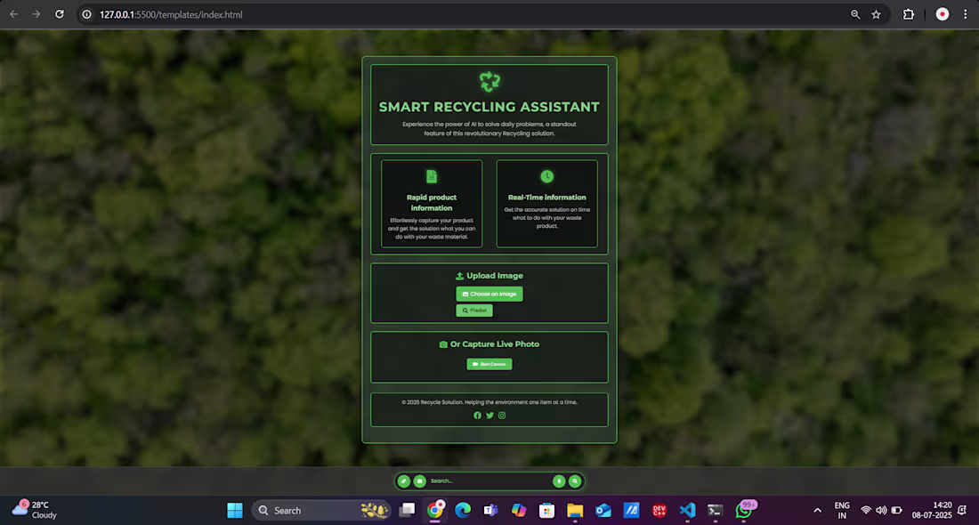 Cover image for Smart Recycling Assistant
