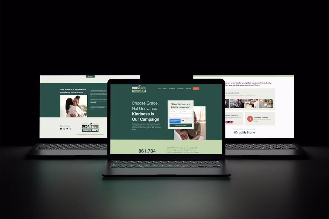 Cover image for Drop The Stone – Website Development