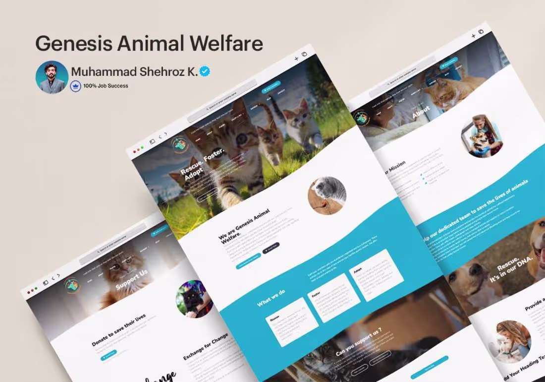 Cover image for Genesis Animal Welfare