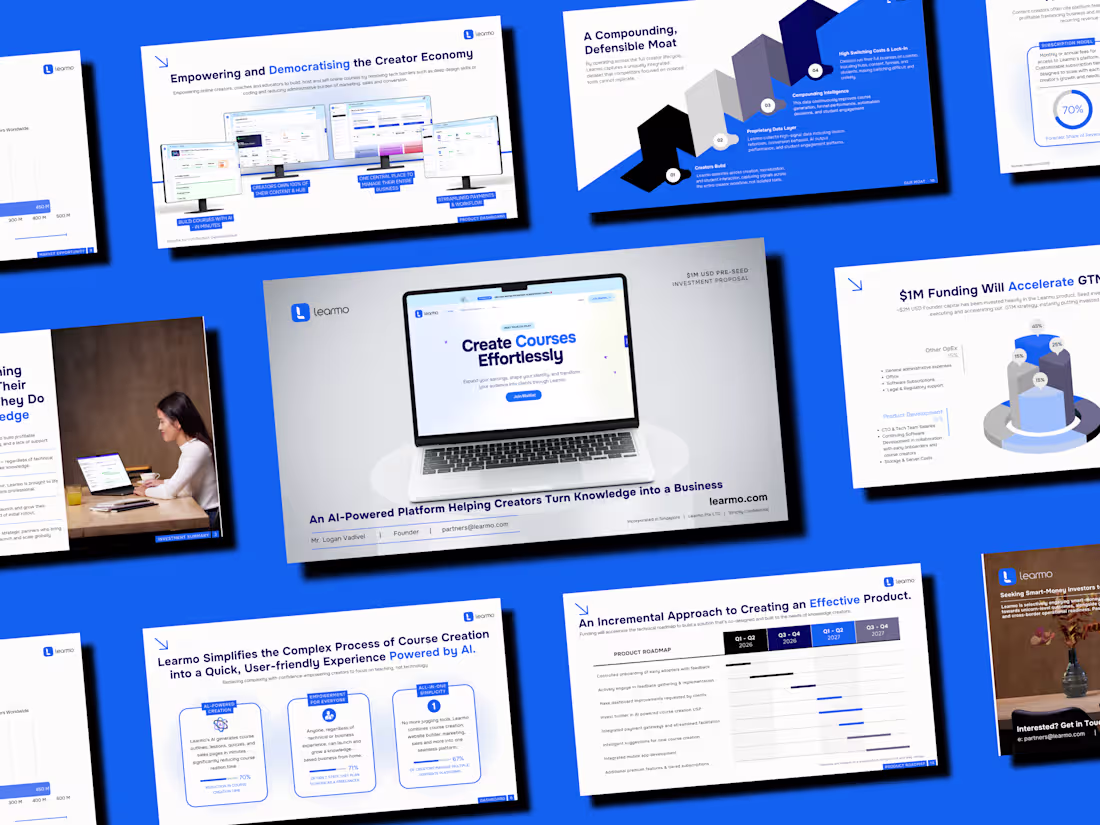 Cover image for Recent Samples of Pitch Decks