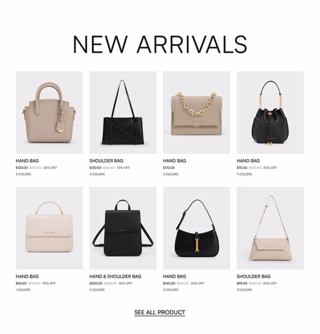 Cover image for Handbag Brand E-commerce Website✨