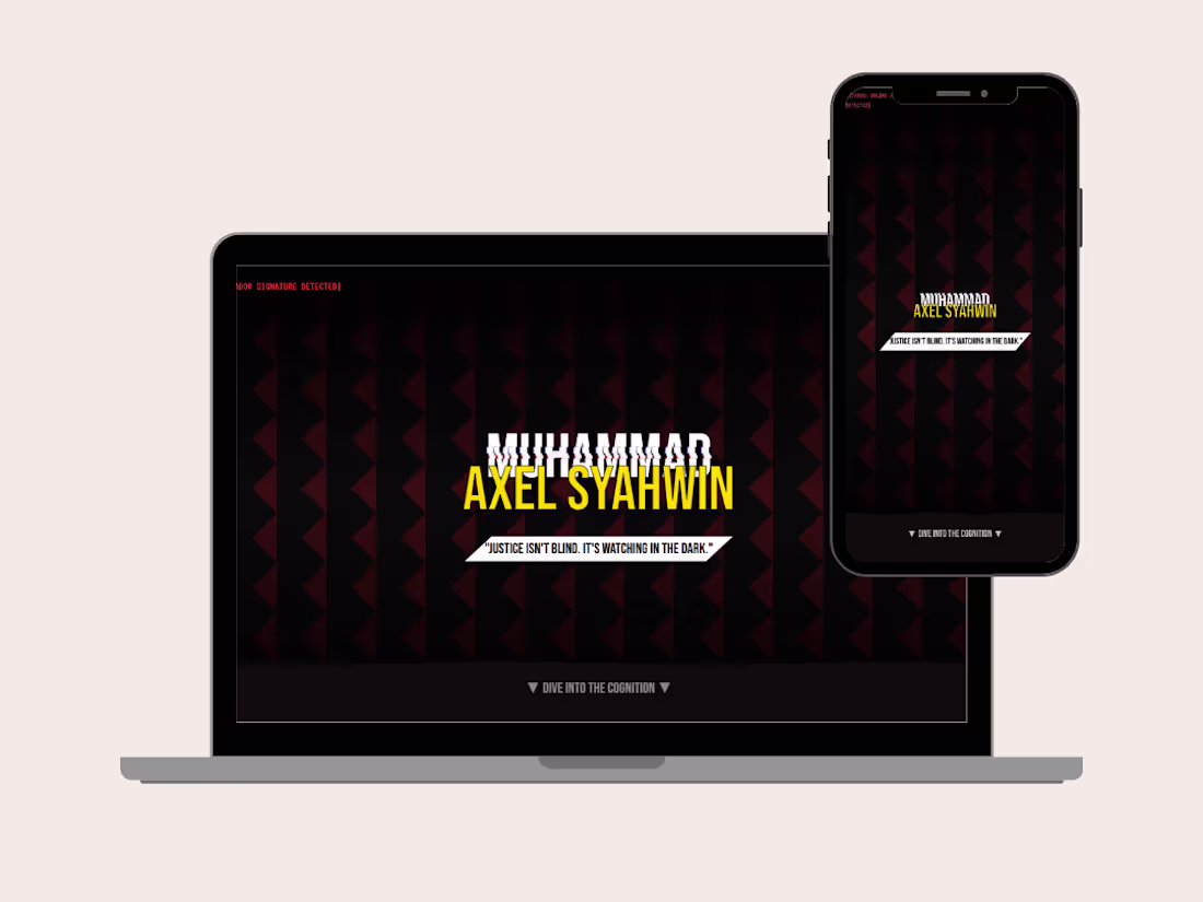 Cover image for Persona Game-Inspired Personal Portfolio Website