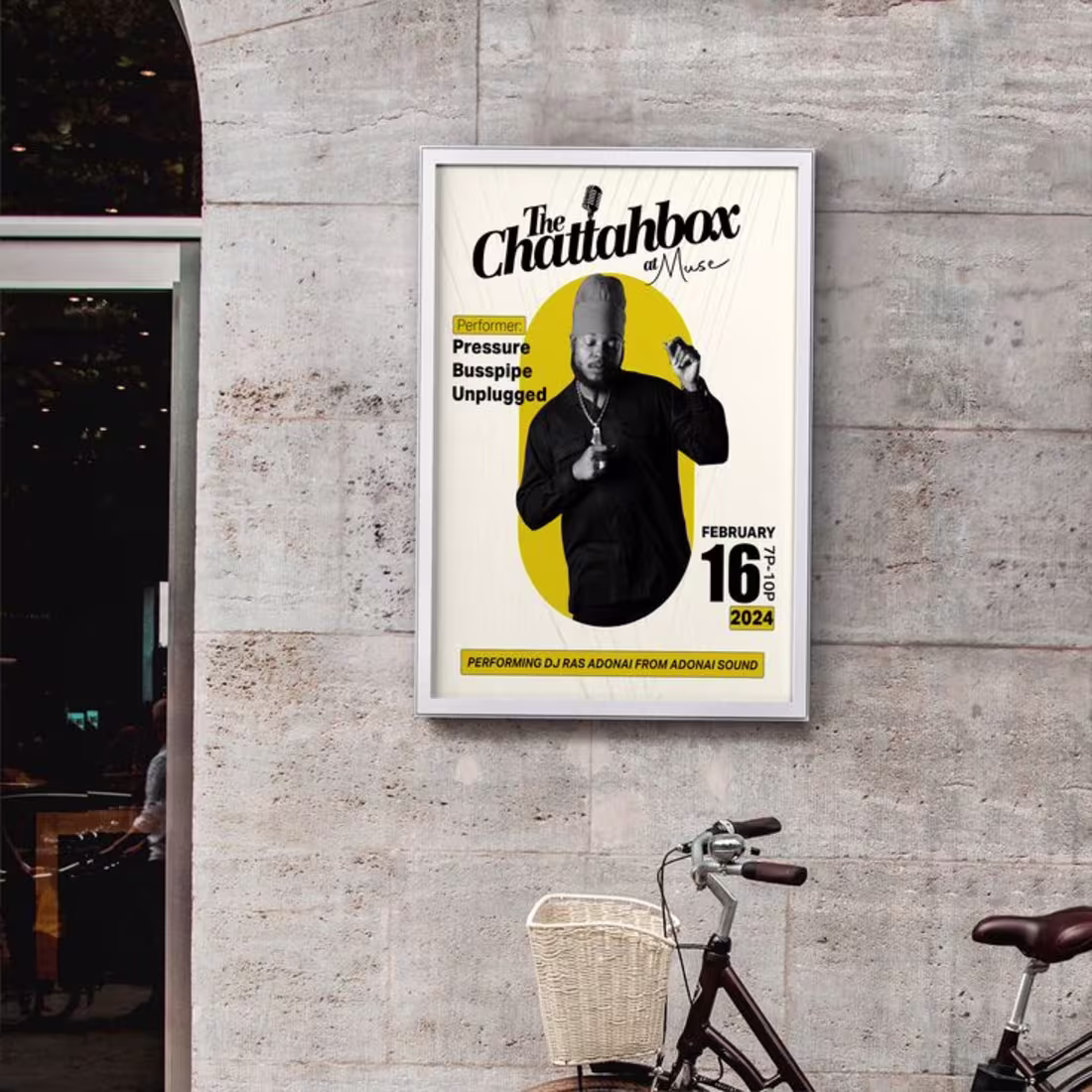 Cover image for Music poster for an event