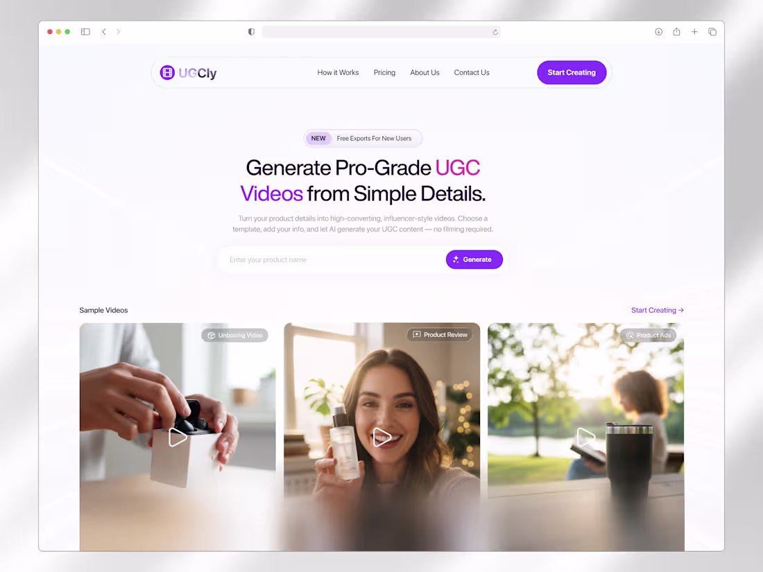 Cover image for AI-Powered UGC Video Creation Platform Design