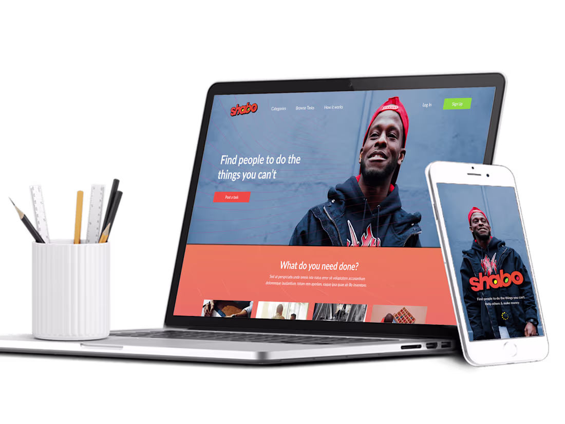 Cover image for Interface Design for Online Labour Marketplace