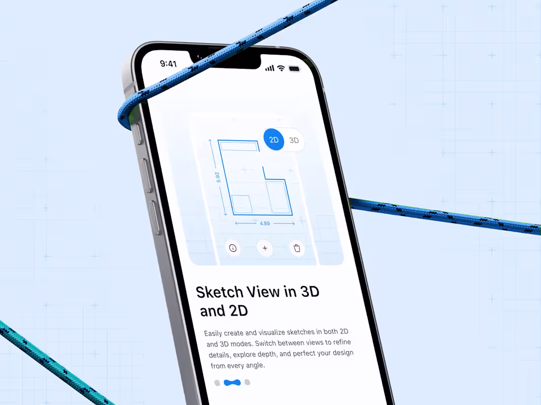 Cover image for Mobile App UI/UX Design for Interior Planning