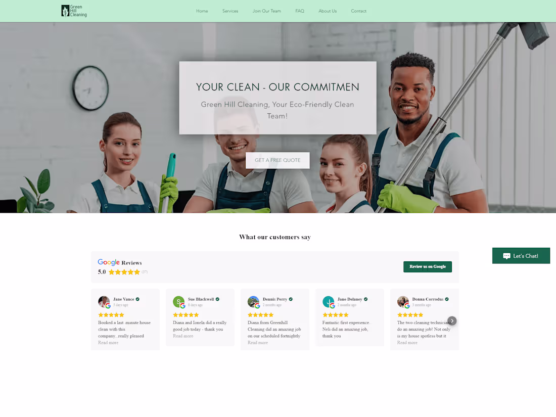 Cover image for Green Hill Cleaning | Cleaning Service | Stratford-upon-Avon, W…