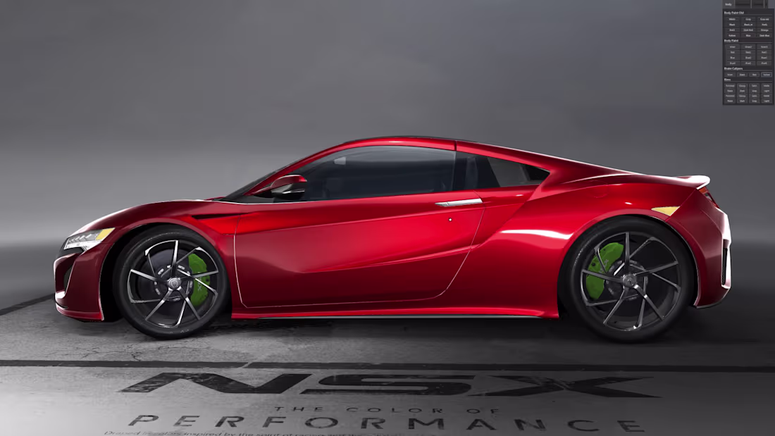 Cover image for Acura NSX 2017 — Interactive 3D Showcase and Automotive Conf...