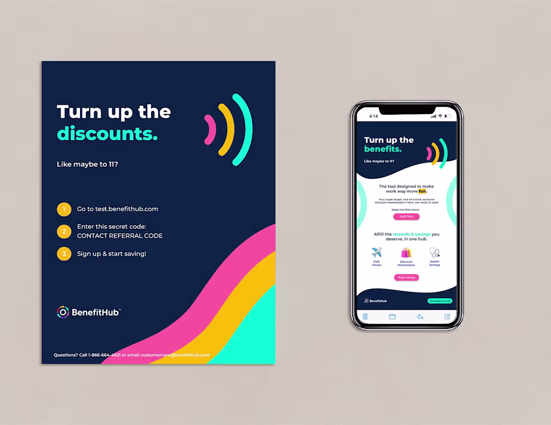 Cover image for BenefitHub Marketing Collateral Refresh