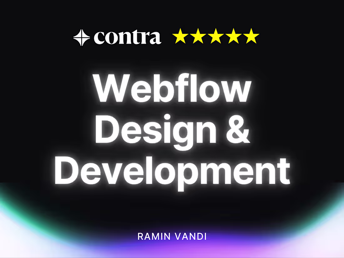 Cover image for Webflow Website - Design & Development