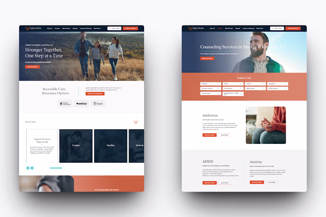 Cover image for The client needed a website that felt clear and easy to navi...
