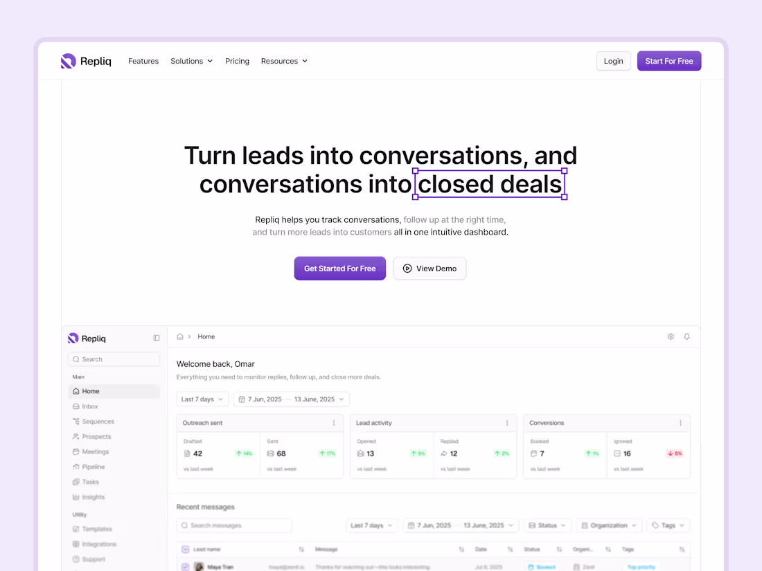 Cover image for Smart CRM Dashboard Interface
