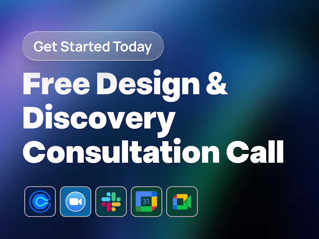 Cover image for Free Design & Discovery Consultation Call