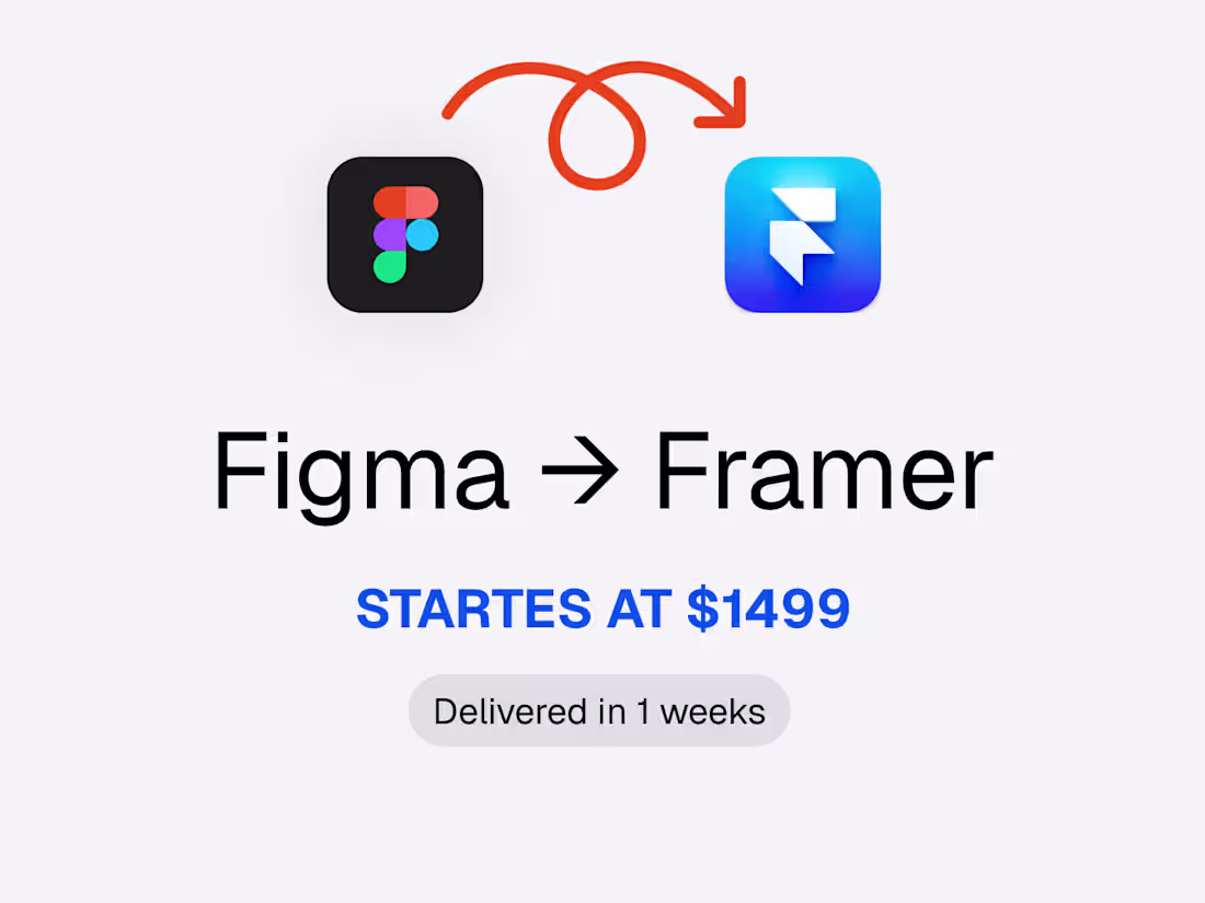 Cover image for Figma to Framer