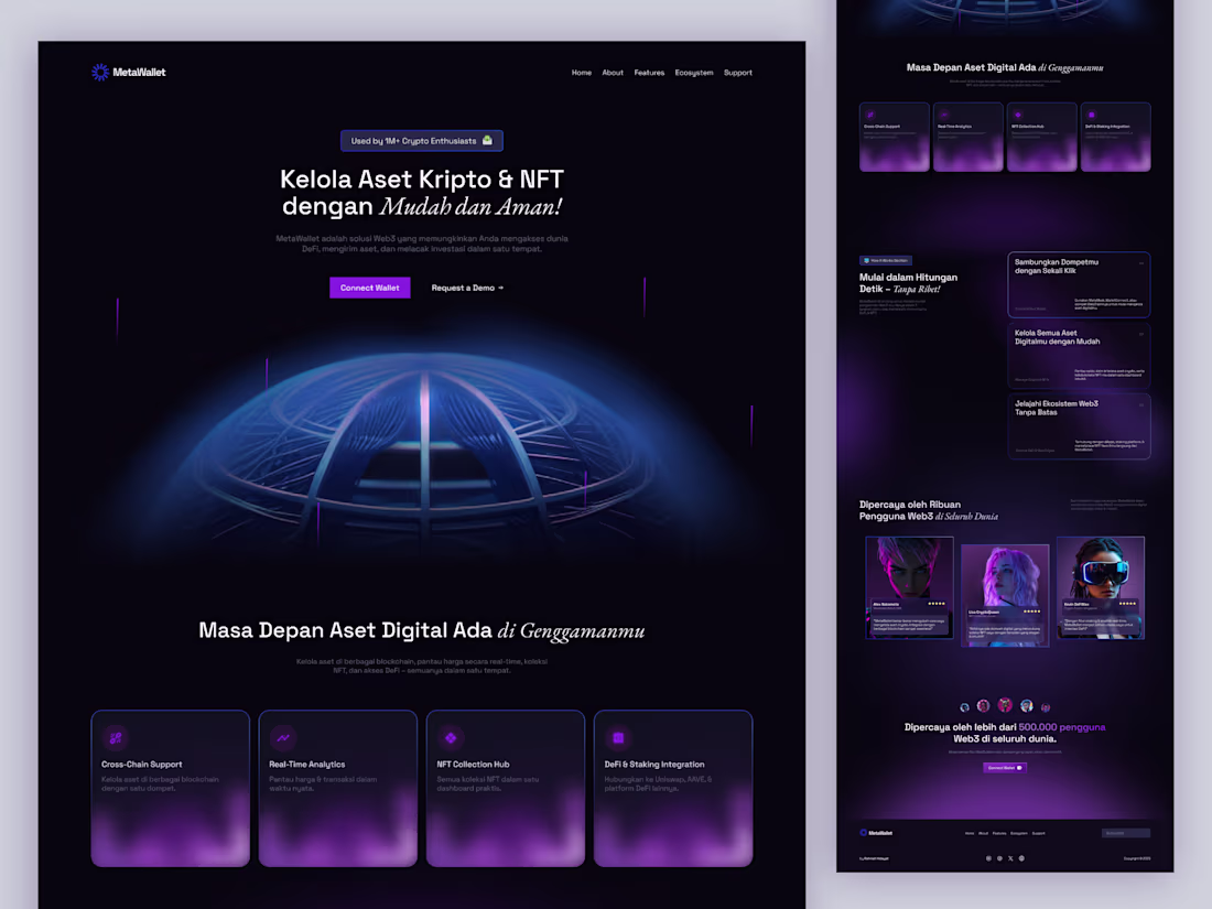 Cover image for MetaWallet - Web3 Universe