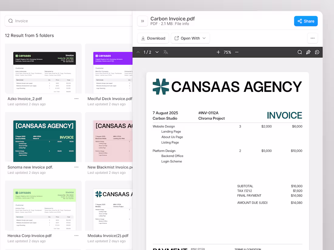 Cover image for Unicloud - Cloud Storage Dashboard