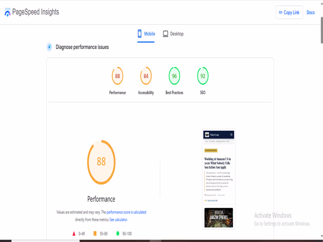 Cover image for Amazon Career Blog — SEO