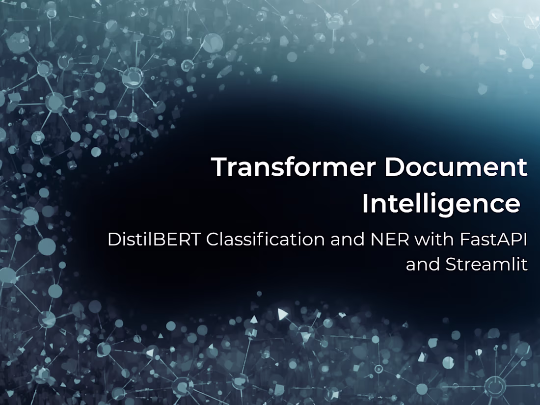 Cover image for Transformer-based Document Intelligence System