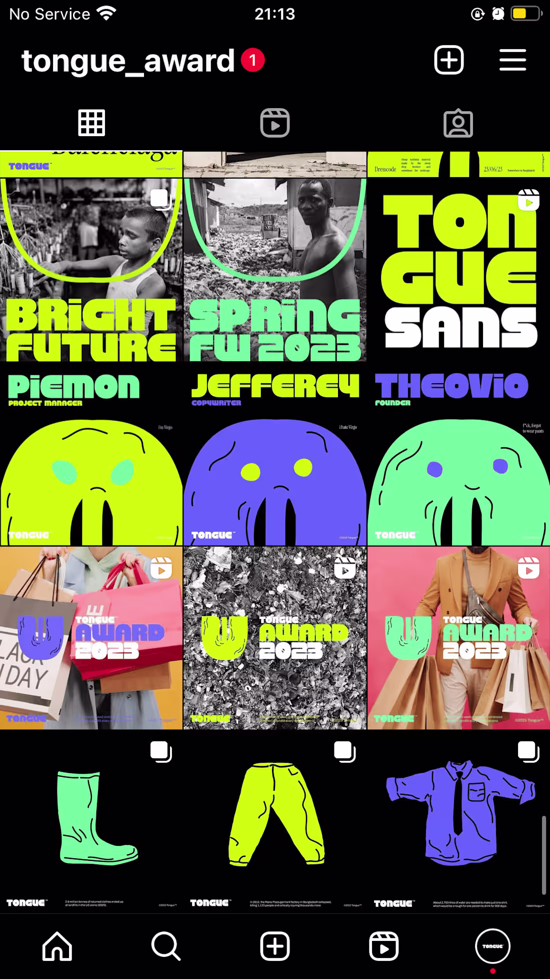 Cover image for Tongue Award 2023