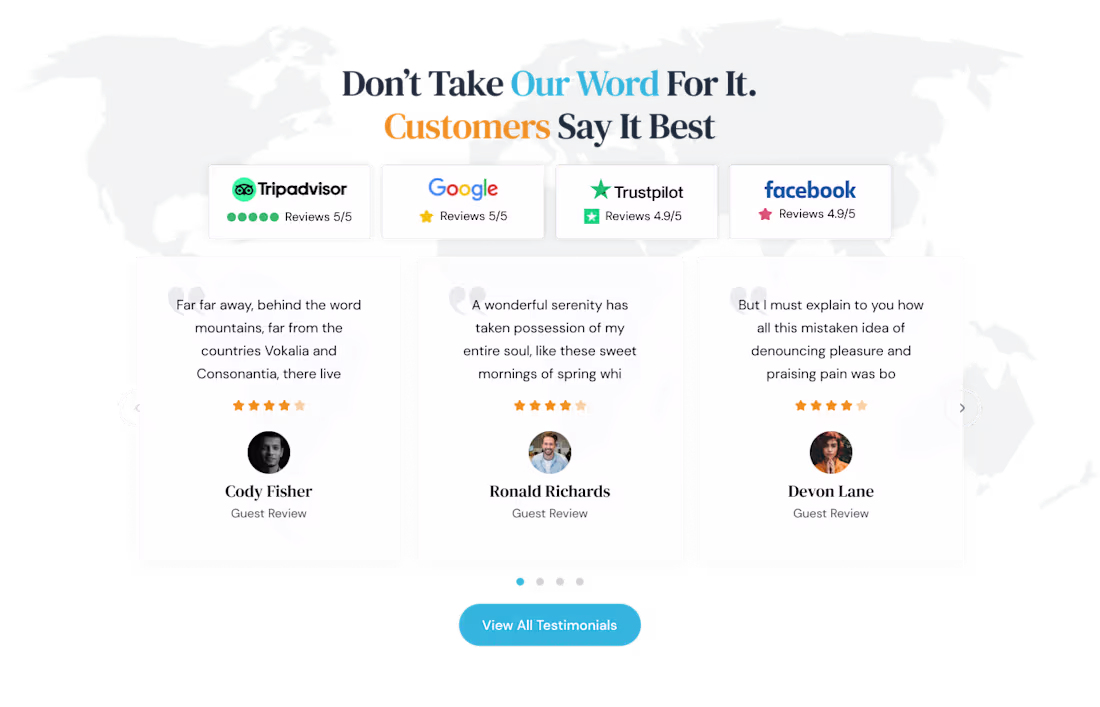 Cover image for Testimonial Section: A Showcase of Client Success Stories