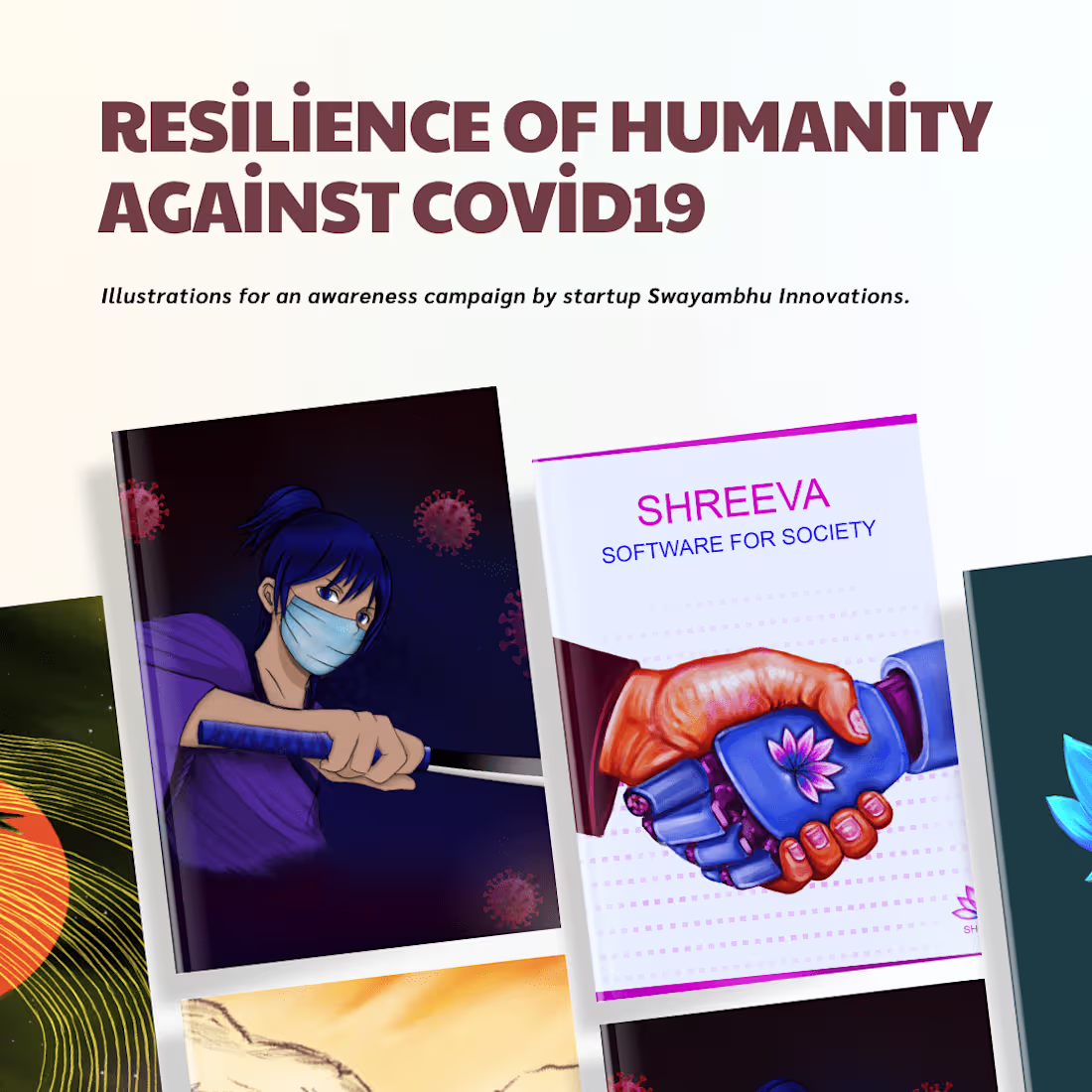 Cover image for Spirit Of Human Resilience Against Covid19