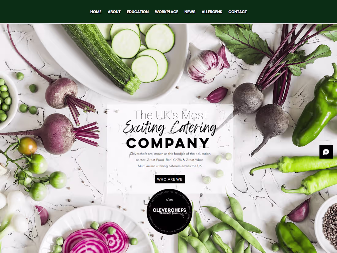 Cover image for INDEPENDENT INNOVATIVE Caterers, Wix Restaurant Website Design