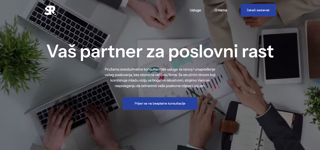 Cover image for SR Consulting Group Website