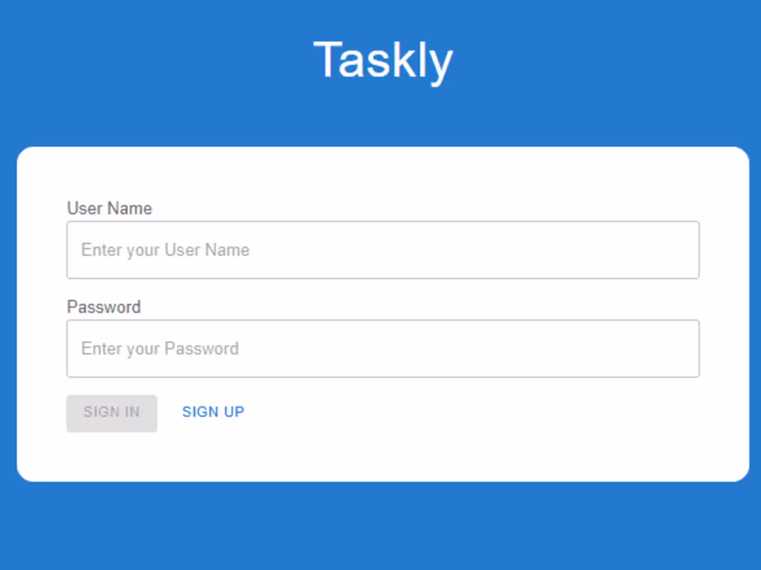 Cover image for Taskly