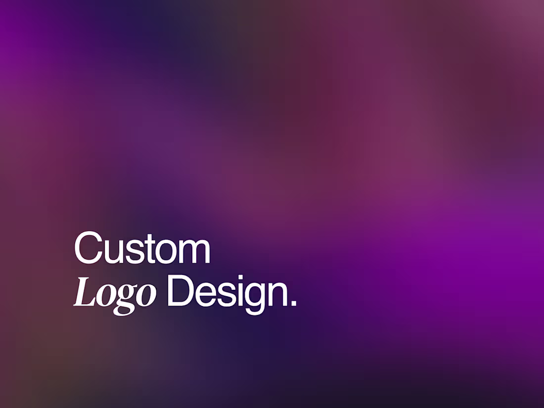Cover image for Custom Logo Design