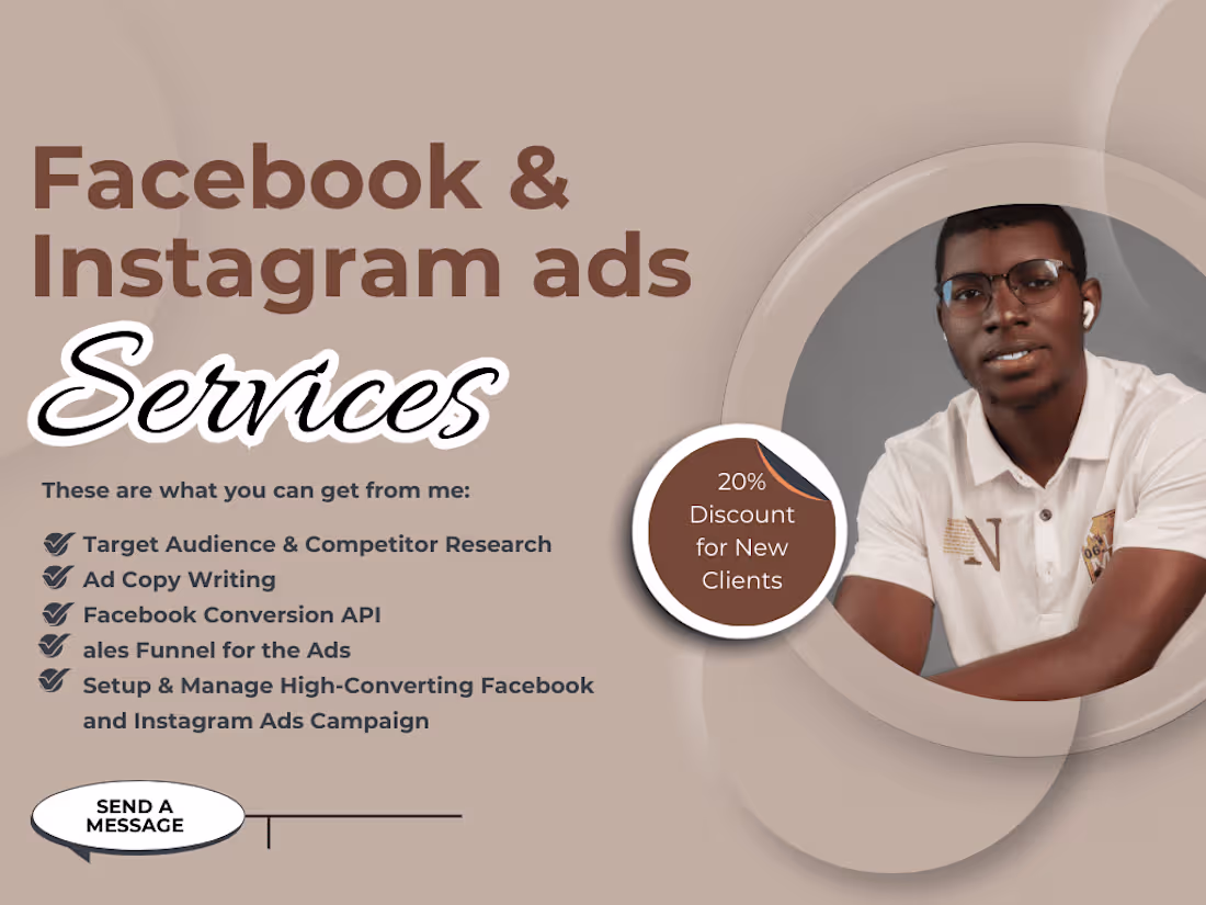 Cover image for Facebook & IG Ads Expert I Drive Sales & Leads For Your Business