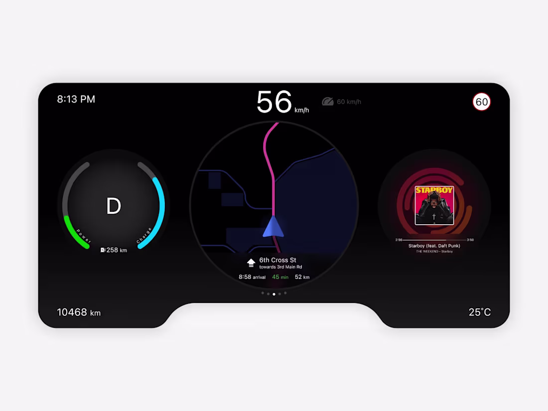 Cover image for Automobile Interface Design