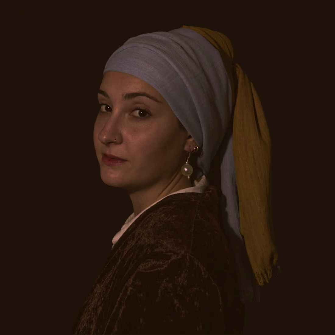 Cover image for The girl with a pearl earring