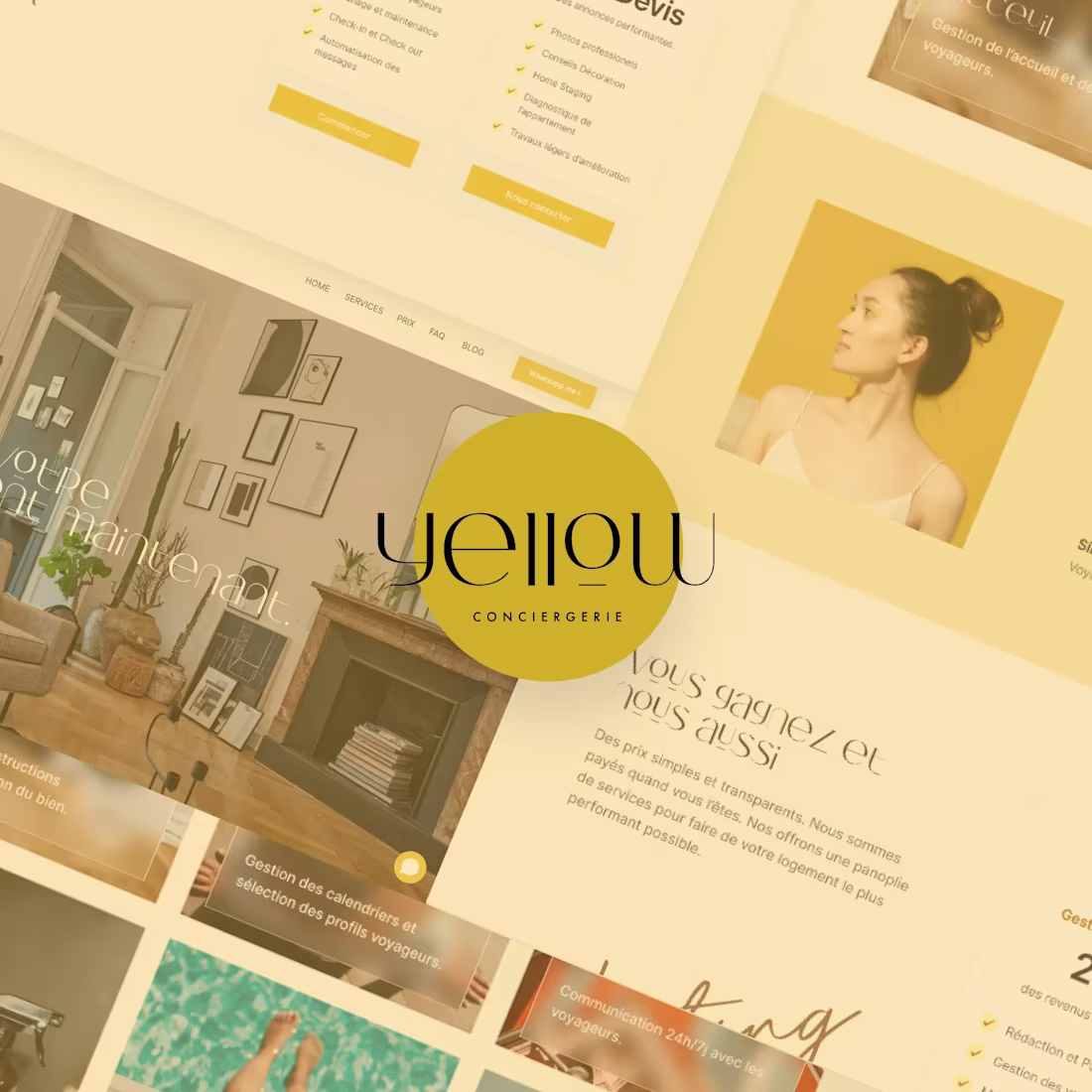 Cover image for Yellow Conciergerie