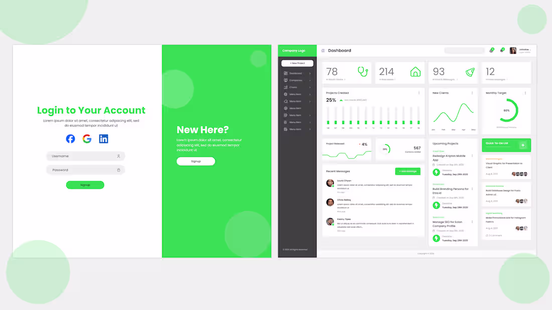 Cover image for SAAS Dashboard UI