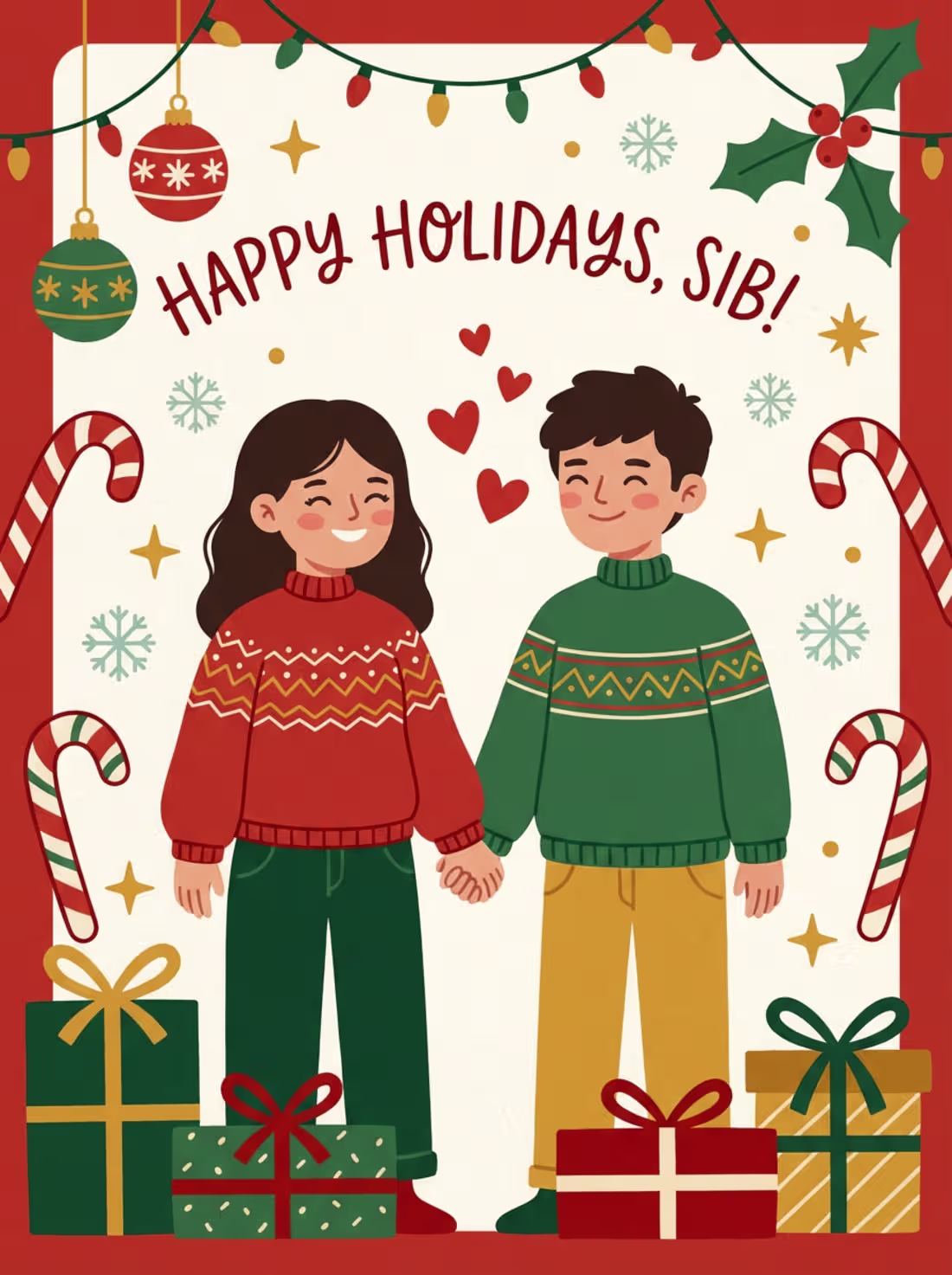 Cover image for Handcrafted holiday cards for my favorite people! Each one i...