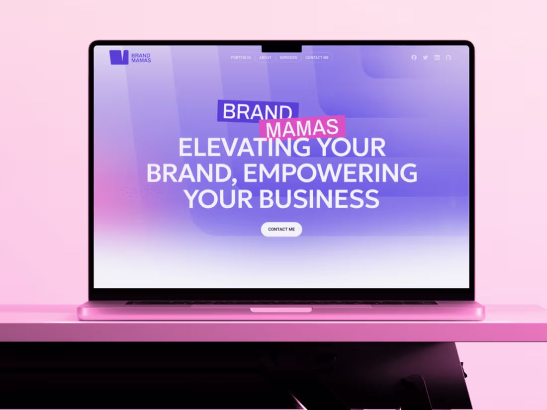 Cover image for (Framer) Brand Mamas Website Rebuild – Design & Development