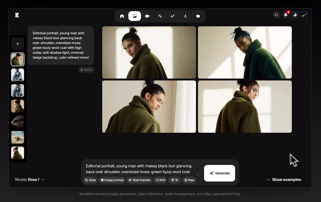 Cover image for KREA - Powerful AI Suite for Creatives