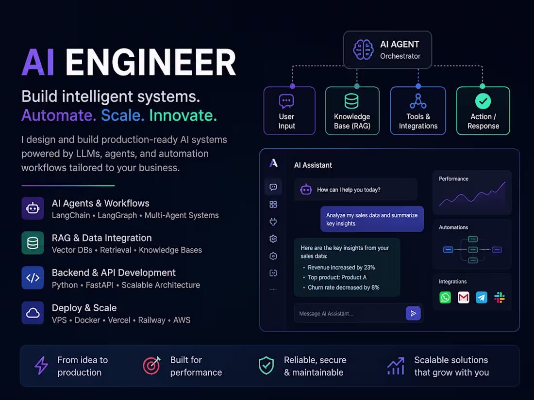 Cover image for AI Systems & Automation Engineer