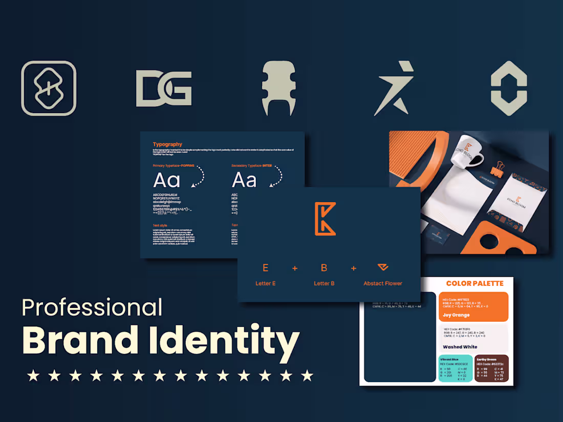 Cover image for Professional Brand and Visual Identity