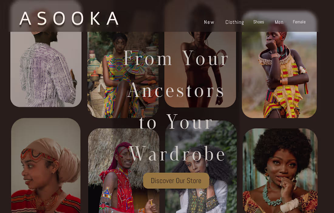 Cover image for Assoka is a cultural clothing brand celebrating African heri...