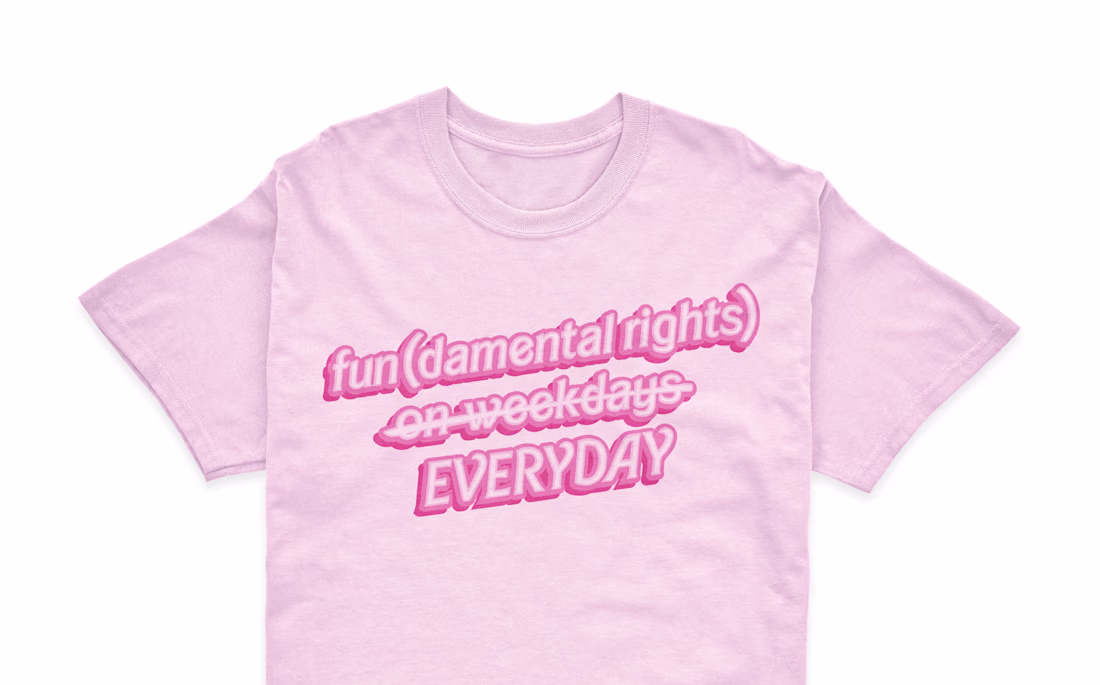 Cover image for Fundamental Rights Merchandise Design