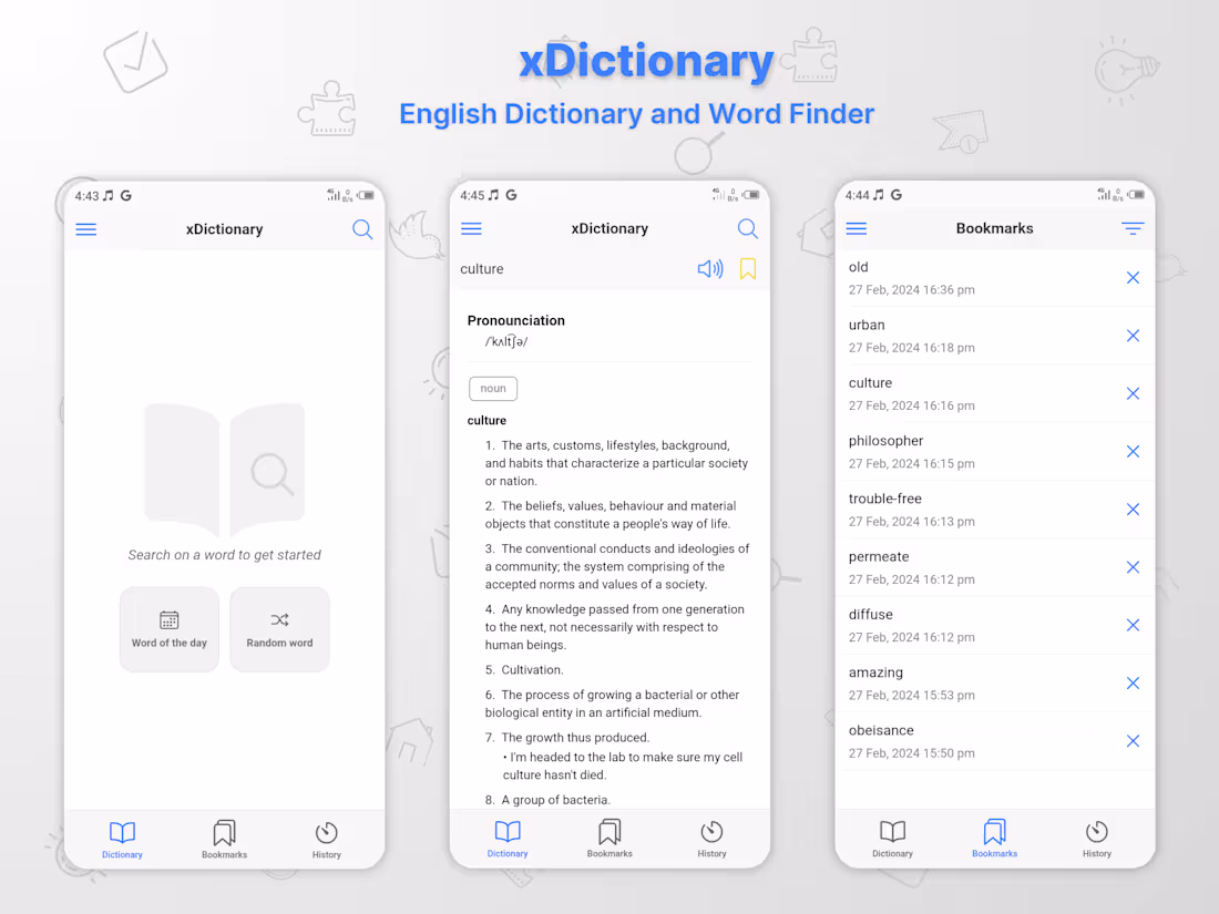 Cover image for xDictionary - Mobile App