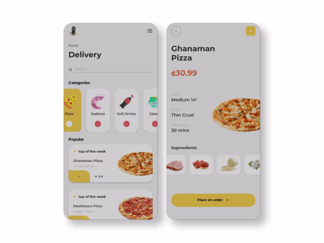 Cover image for Food Delivery App