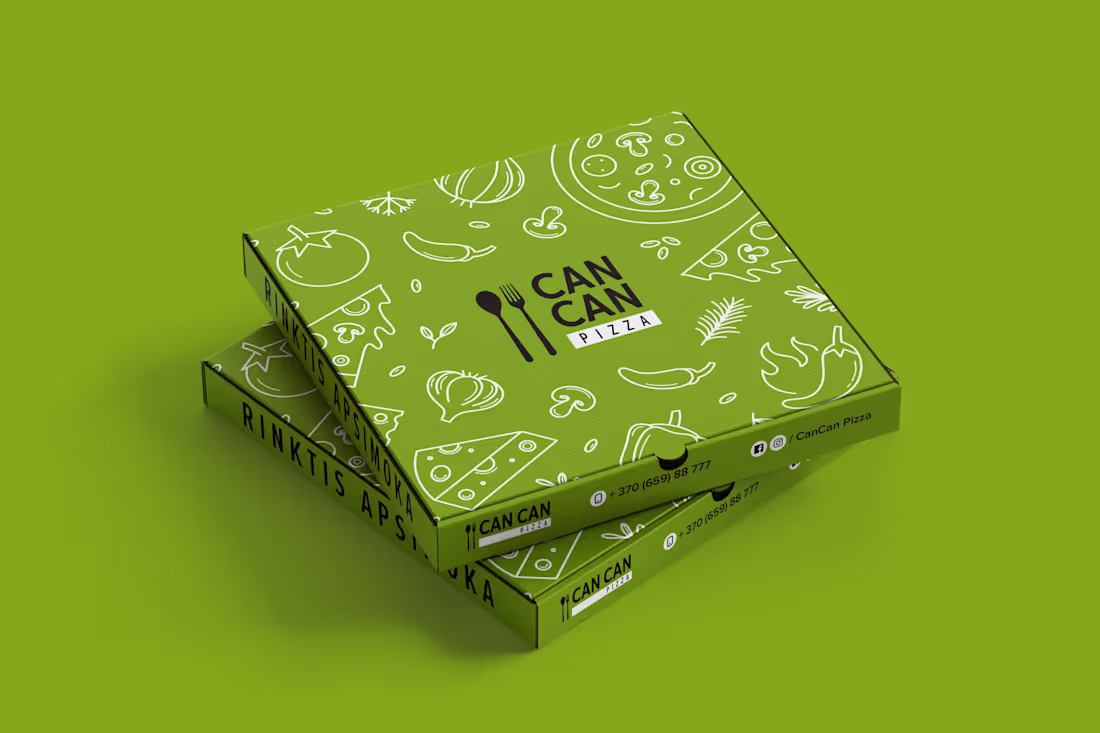 Cover image for CanCan Pizza | Brand Identity Redesign