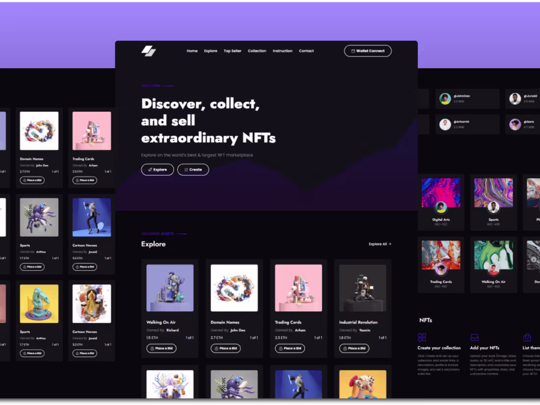 Cover image for NFT Marketplace