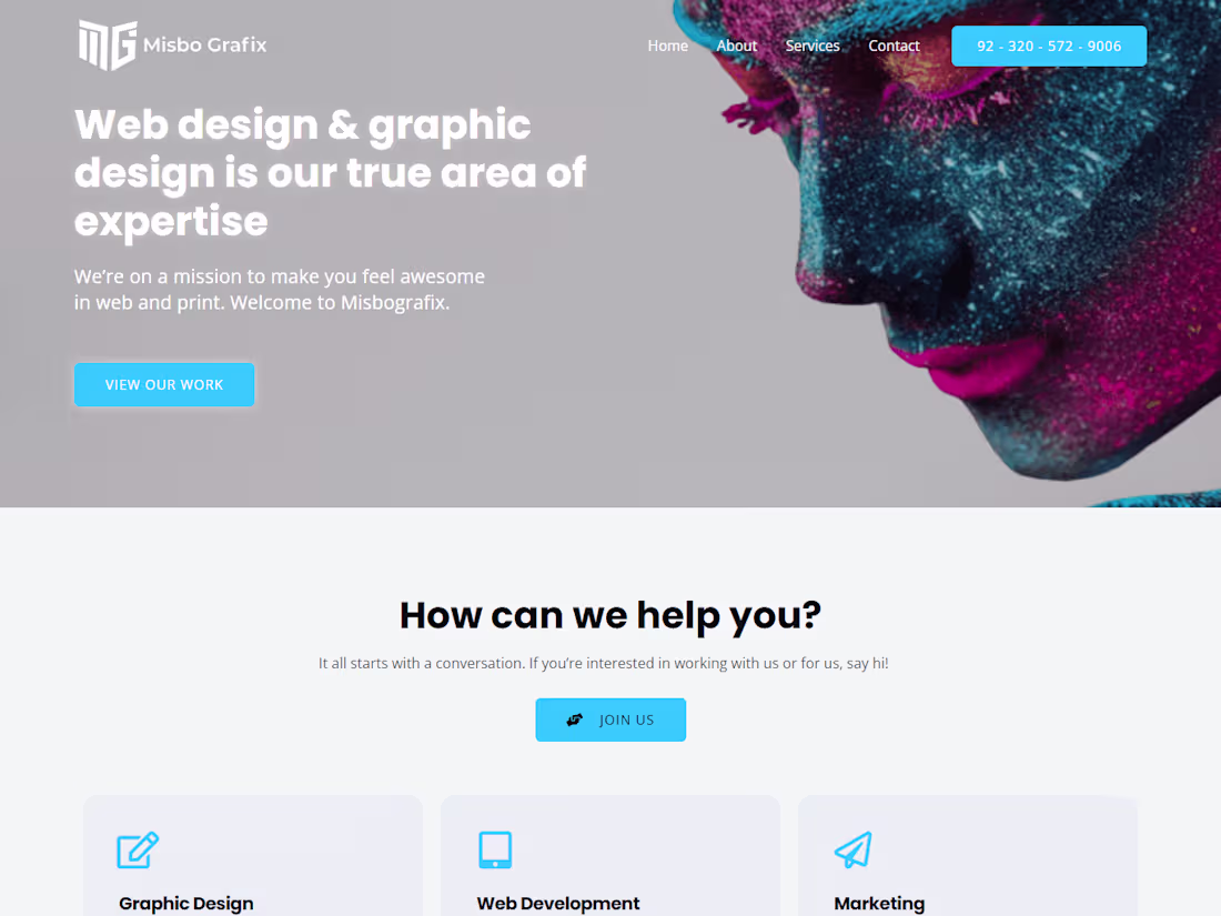 Cover image for Agency Website 