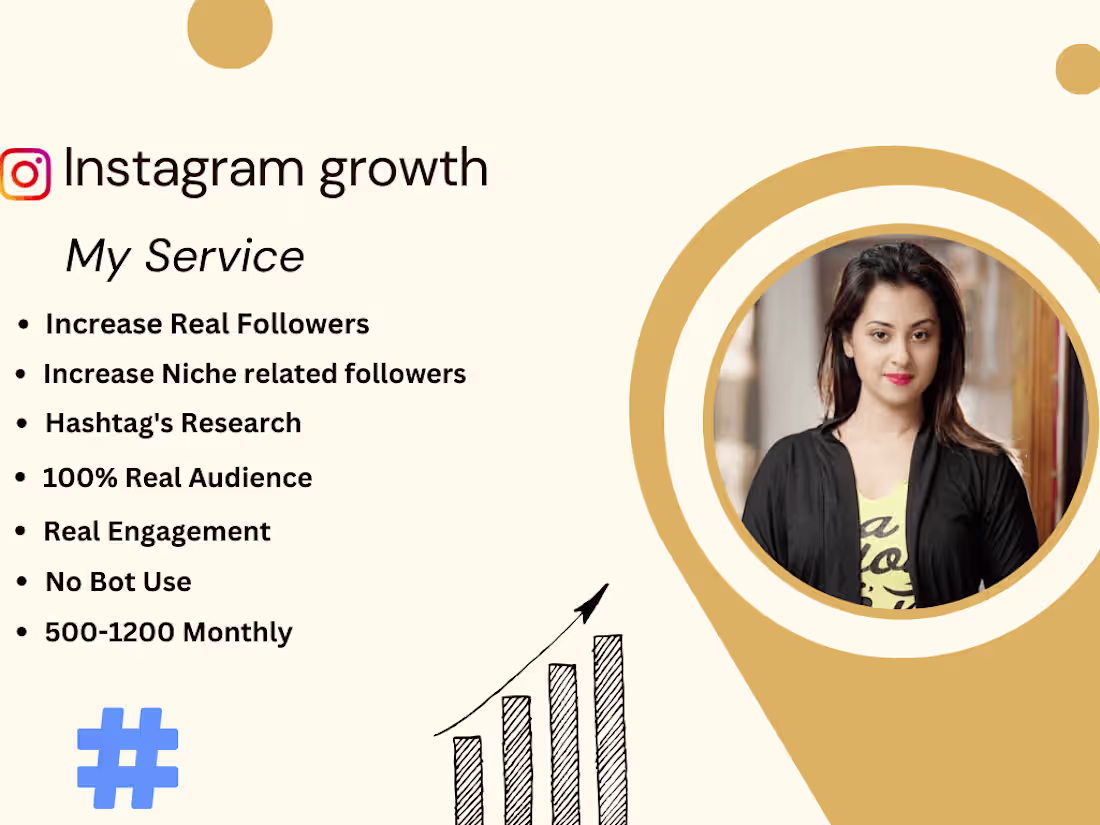 Cover image for I will grow organically instagram account and promotion 